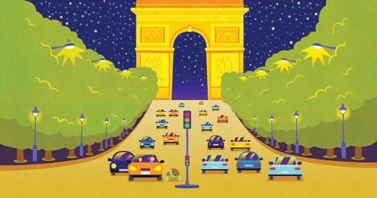double page Paris pas bête